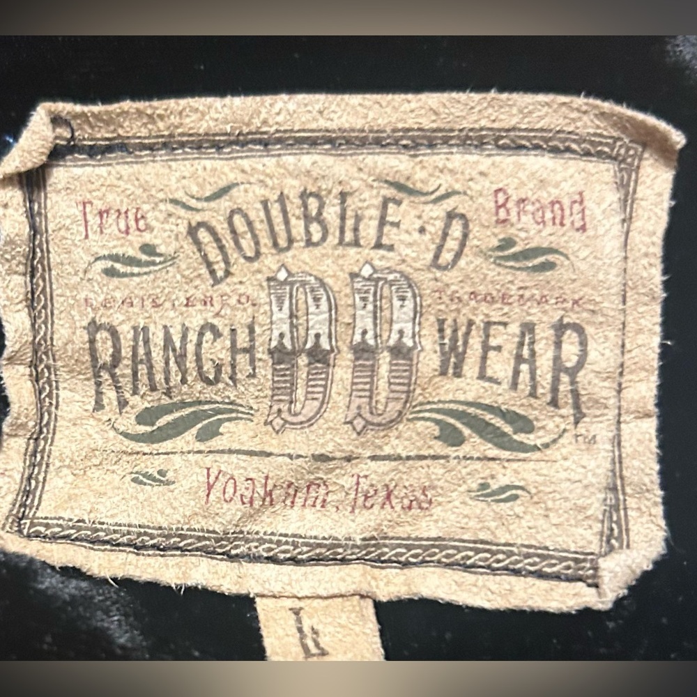 Vintage Double D Ranch blouse & broomstick skirt